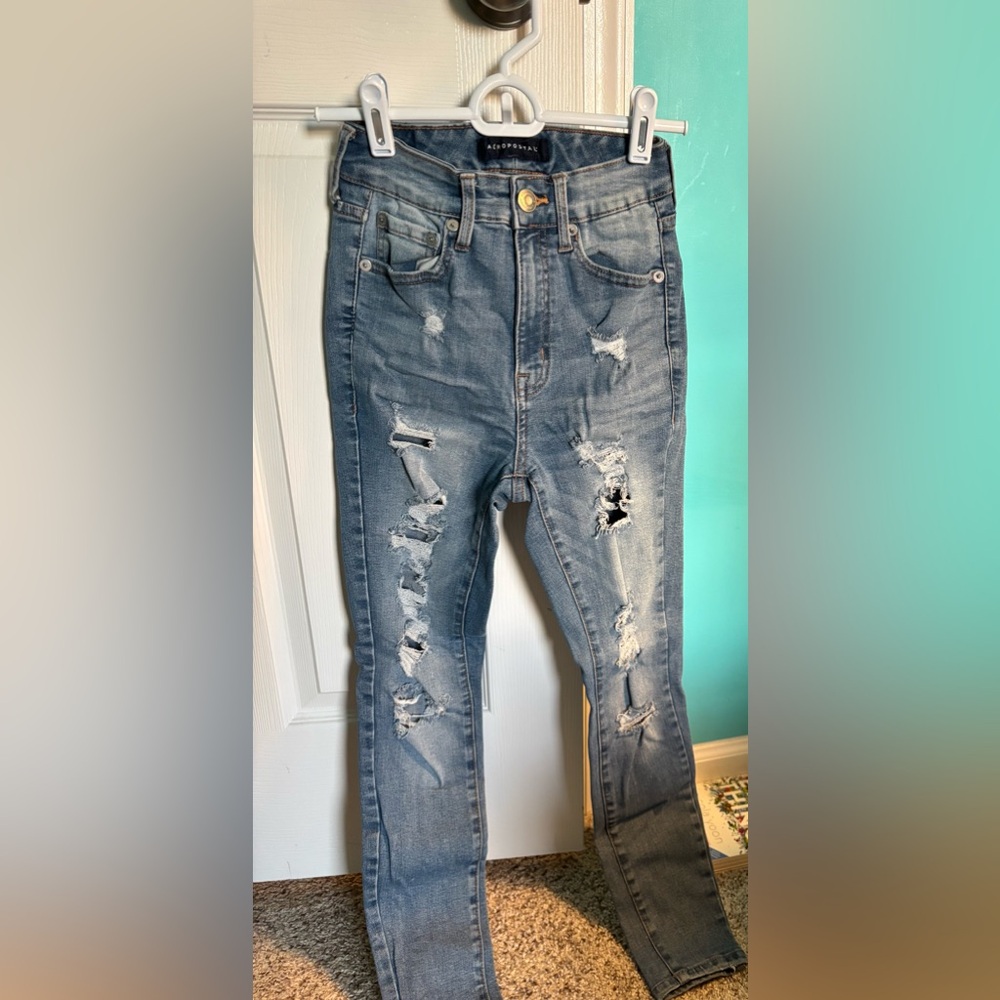 Aeropostale Super High Rise Jegging Skinny Jean